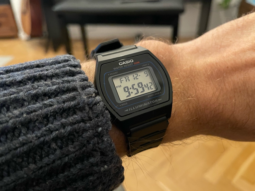 My CASIO watch